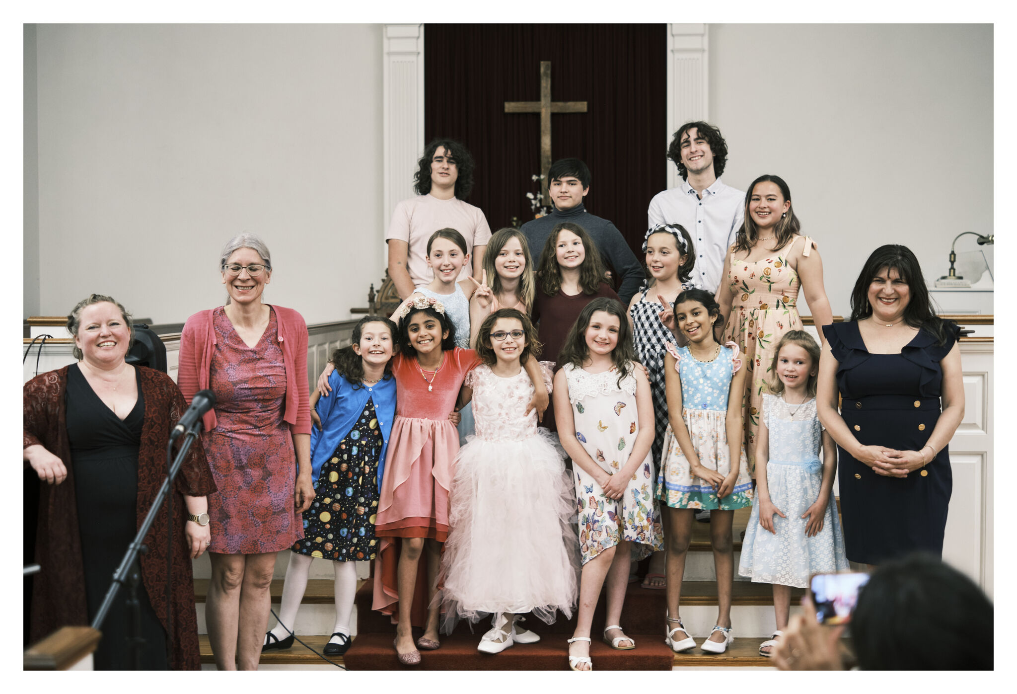 Charles River Children's Choir rehearsal