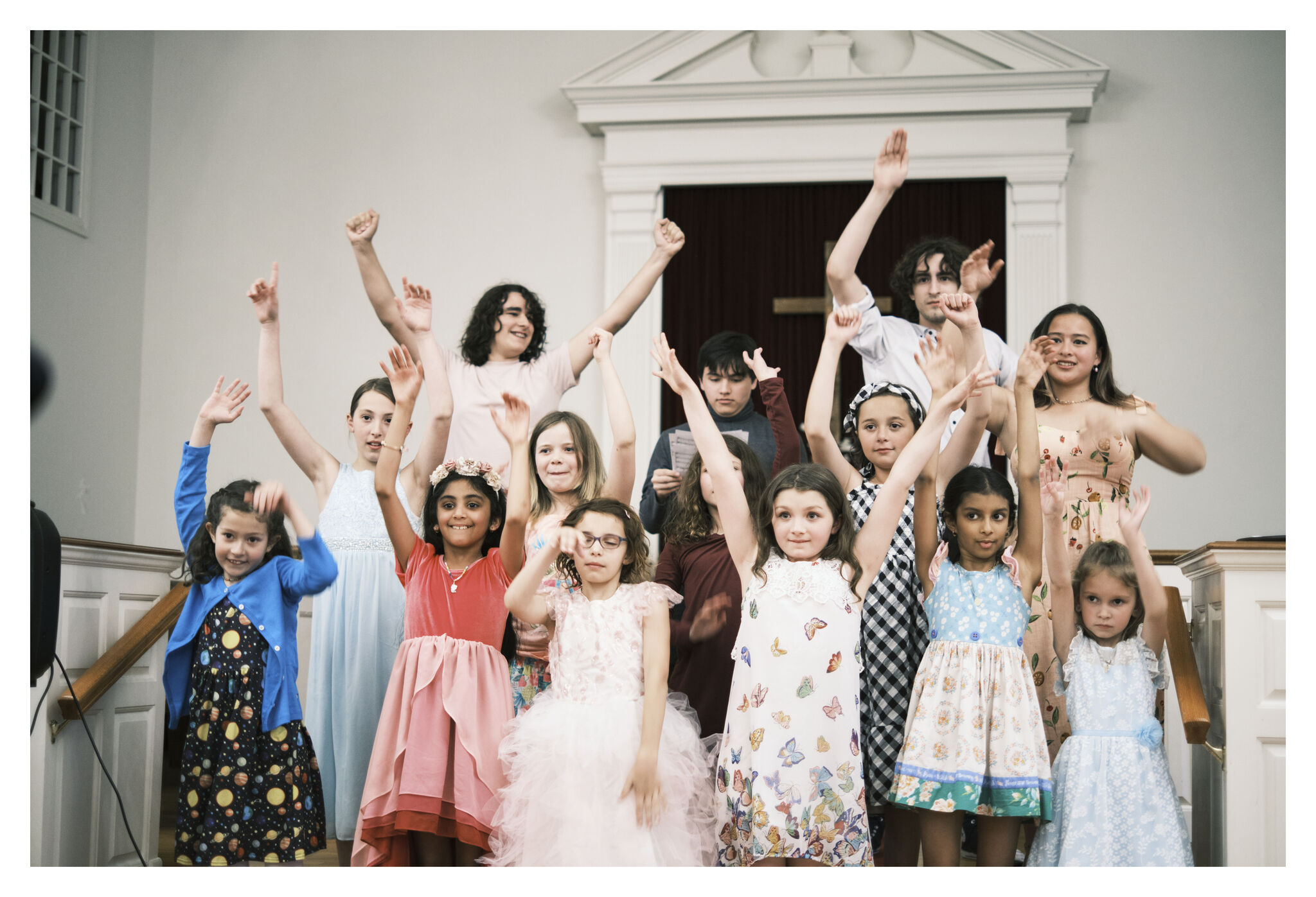Charles River Children's Choir group